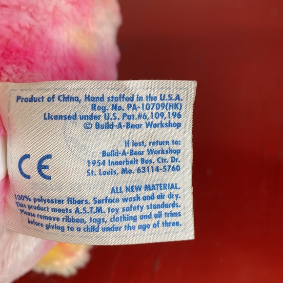 Pink Build A Bear Dairy Queen Strawberry Cheesecake Blizzard Ice Cream Plush Toy - Picture 5 of 6